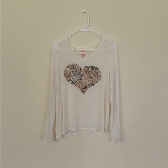 Sweater with heart design - Picture 1 of 4